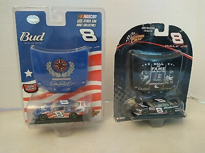 #ad NASCAR Winners Circle Dale Earnhardt Sr. and Jr. 2 Car Lot Hood Magnets $25.00