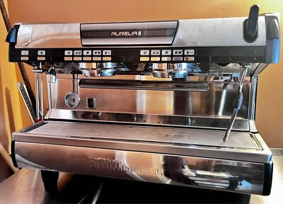 #ad Nuova Simonelli Aurelia Wave Volumetric 2 Group Commercial Espresso Machine $6500.00