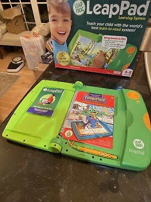 #ad Leap Frog LeapPad Learning System With 1 Book In Box From 2005 $24.99