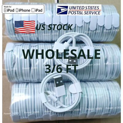 #ad USB Charger Cable Cord For Apple iPhone 6 7 8 X XR 11 12 13 14 Pro Max Wholesale $372.29
