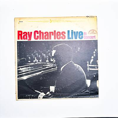 #ad Ray Charles Ray Charles Live In Concert Vinyl LP Record 1965 $28.00