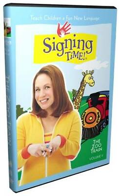 #ad Signing Time Volume 9: The Zoo Train DVD DVD VERY GOOD $8.82