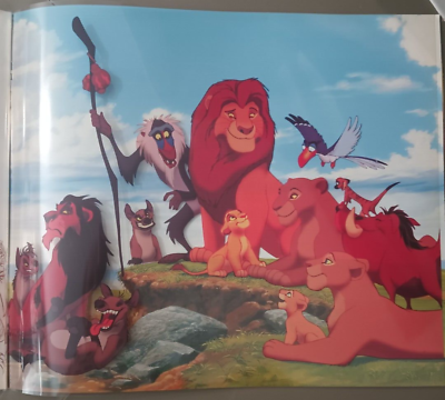 #ad DISNEY THE LION KING 1994 Commemorative Program w Ltd Edition Sericel inside $150.00