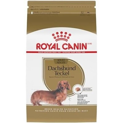 #ad Royal Canin Dachshund Adult Breed Specific Dry Dog Food 10 Lb bag $40.15