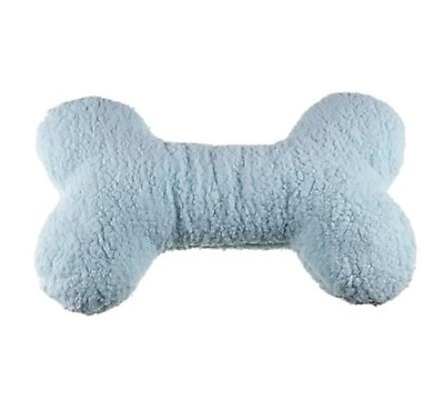 #ad Retriever YFTSC2253 20 in.Crinkle Oversized Polyester Dog Plush Bone Toy Blue $21.55