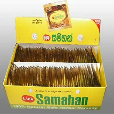 #ad Samahan Ayurvedic Herbal ceylon Tea Natural Drink 2 200 packets $6.90
