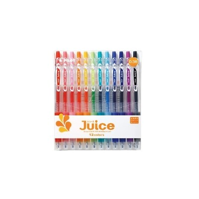 #ad 12 Colors set Pilot Juice 0.38mm UF Retractable Gel Ink Roller Ball Pen $17.99