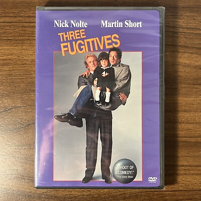 #ad Three Fugitives DVD 1989 BRAND NEW $7.50