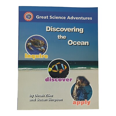 #ad Dinah Zike#x27;s Great Science Adventures Discovering the Ocean Textbook Homeschool $12.00