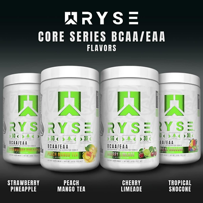 #ad RYSE SUPPLEMENTS BCAA EAA Hydration Endurance Recovery 30 Servings $29.99