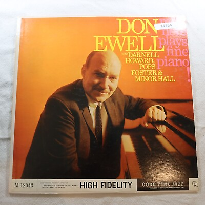 #ad Don Ewell Man Here Plays Fine Piano Record Album Vinyl LP $4.04