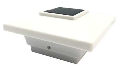 #ad Solar Post Cap Deck Light 4x4 White Low Profile 4 SMD LEDs Sun 1 Pack PL251 $10.99