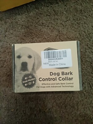 #ad Dog Bark Control Collar $15.25