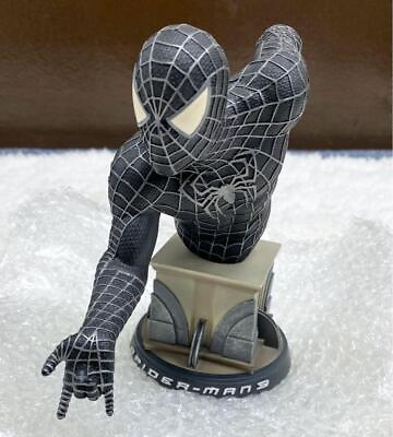 #ad Limited Item Spider Man 3 Black Spider Man Bust Statue $92.61
