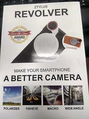 #ad New Ztylus Revolver Lens Camera Kit for iPhone 6 6S Orange $29.99