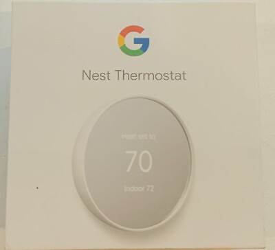 #ad Google Nest Thermostat Model No. G4CVZ Open Box $34.99