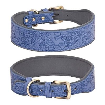 #ad Leather Dog Collar for Large Dogs Medium Dogs amp; Small Dogs PU Leather Collar ... $25.40