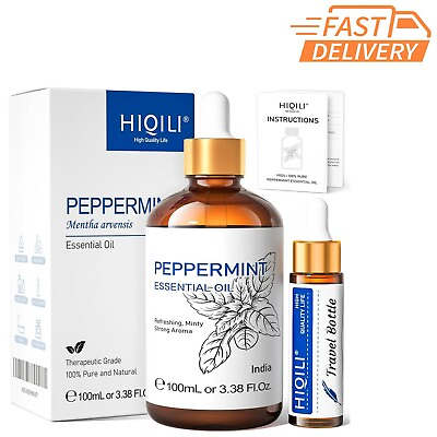 #ad Peppermint Essential Pest Control Oil For Mice Spiders Ants Fleas Roaches Rodent $13.40