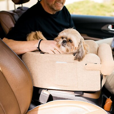 #ad Dog Car Seat for Small Dog Center Console Pet Car Seats for Vehicles Inter... $58.88