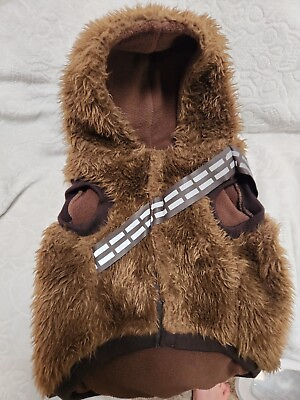 Petco Star Wars Chewbacca Halloween Costume XL Dog Hoodie Coat NEW Extra Large $39.99