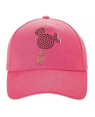 #ad Disney Pink Mickey Ears Ice Cream Bar Adult Adjustable Hat Hat New Pinktober $8.00