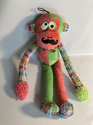 #ad Multipet colorful 17” squeaky dog plush toy $15.00