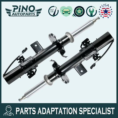 #ad Pair Rear Shock Absorbers For 2011 2019 Range Rover L538 Evoque Lamp;R w Sensor $288.38