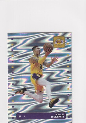#ad 2019 20 PANINI HOLO SILVER PARALLELS KYLE KUZMA LAKERS NBA STICKER CARD Y1279 $2.97