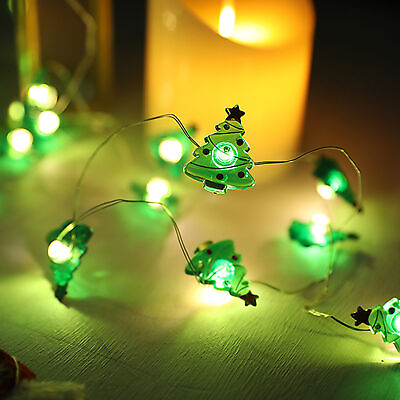 #ad Strings Light Vivid High Brightness Santa Claus Snowflakes Lantern Lights Decor $9.20