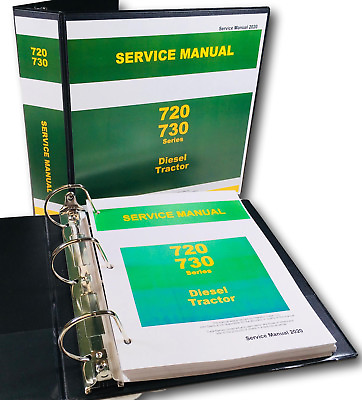 #ad Service Manual For John Deere 720 730 Diesel Tractor Technical Repair Shop Ovhl $64.97