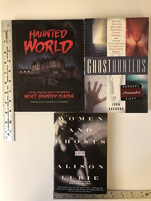#ad Ghosthunters Lot: Haunted World Ghosthunters Women And Ghosts $21.99