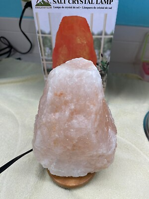 #ad Himalayan Glow Large Natural Pink Salt Lamp with Dimmer amp; Neem Wooden Base 8 1 $16.00