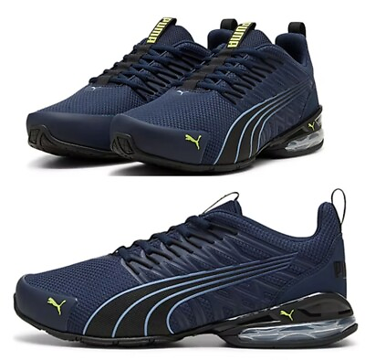 #ad New PUMA Voltaic Casual Shoes athletic sneakers Mens navy volt all sizes $89.95