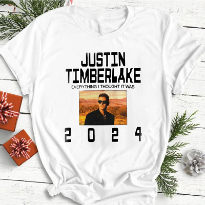 #ad Justin Timberlake Everything I Thought It Was 2024 T shirt C109 $20.99