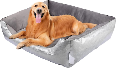 #ad Dog Beds Rectangle Washable Dog Bed Comfortable and Breathable Pet Sofa Blin W $31.99