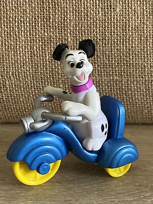 #ad 101 Dalmatians Disney Puppy On Bike 2000 McDonald’s Toy Figure $6.99