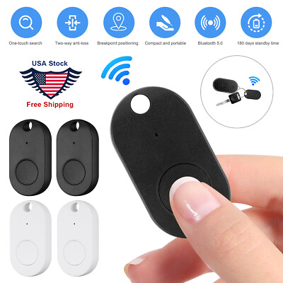 #ad 12Pcs Tile Smart GPS Tracker Wireless Bluetooth Anti Lost Wallet Key Pet Finder $10.99