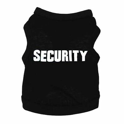 Pet Dog Clothes Dress T Shirt Security Appeal Cat Clothes Vest Bow Skirt USSTOCK $5.99