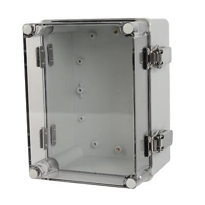 #ad ABS IP66 Clear Lid Hinge Junction Box 150 x 200 x 130mm AU $66.15