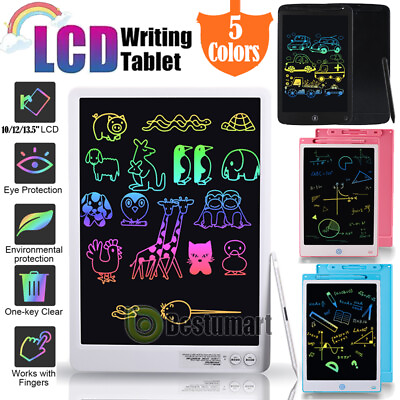 #ad Educational Learning Toy Writing Pad for Kids Toddlers Age 3 4 5 6 7 8 Years Old $14.73
