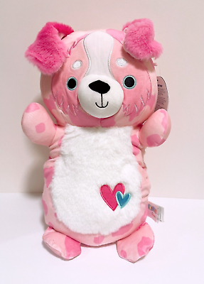 #ad Squishmallows HugMees 2024 Valentine Squad 14quot; Magnis the Pink Dog Plush Doll $34.99