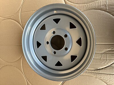 #ad 13 x 4.5 Silver Painted Trailer Wheel 5 on 4.5 $29.00