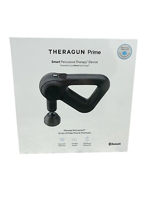 #ad TheraGun Prime Quiet Deep Tissue Therapy Massage Gun Bluetooth Enabled NIB Seal $200.00