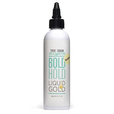 #ad Bold Hold Liquid Gold Reloaded Glueless Lace Gel Temporary Hold For Wig 4 oz $15.99