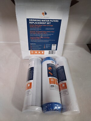 #ad 6 Month Aquaboon Replacement Water Filters Set For RO Water Filtration Systems $27.00