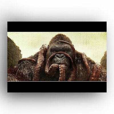 #ad King Kong #6 Sketch Card Limited 1 50 PaintOholic Signed $9.99