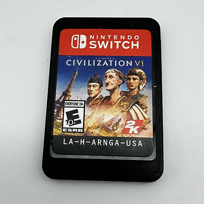 #ad Sid Meier#x27;s Civilization VI 6 Nintendo Switch Cartridge Only Tested $15.95
