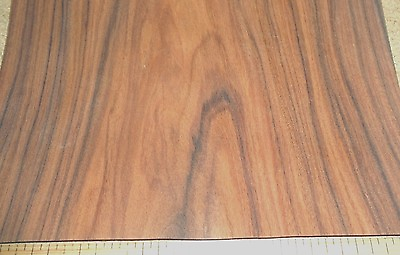 #ad Rosewood wood veneer 7quot; x 5quot; raw no backing A grade quality 1 42quot; thickness $15.00