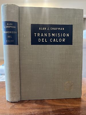#ad SIGNED ALAN CHAPMAN TRANSMISION DEL CALOR 1st Edition Spanish 1969 Autógrafo $178.99
