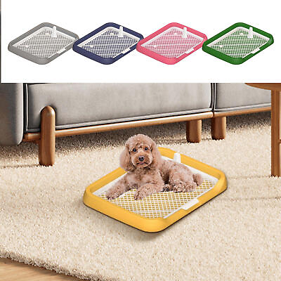 #ad Portable Dog Training Toilet Puppy Pad Holder Tray Indoor Pet Potty Litter Box $42.85
